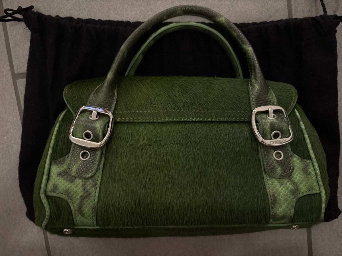 DKNY Borse: DKNY Green Handbag – Usato da Luterbach venduto da fib_6f85 1