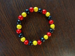 Handgefertigtes Herrenarmband Fanarmband Braclet Belgien