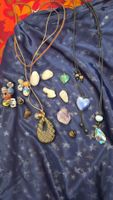 Schmuck Konvolut Edelsteine Ketten 