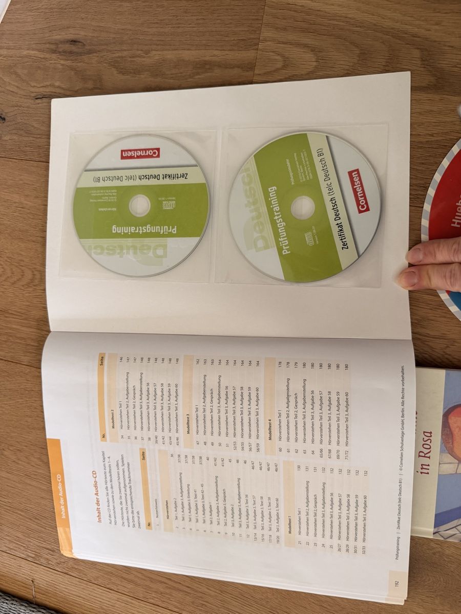 Libri: German B1 Exam Prep Bundle - Books and Audio CDs! 49 – Usato da Männedorf venduto da iza04 2