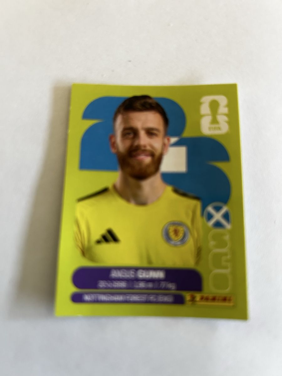 Panini Carte collezionabili: Panini WM 2026 SCO 2 Angus Gunn – Nuovo e nell'imballaggio originale da Kestenholz venduto da xara03