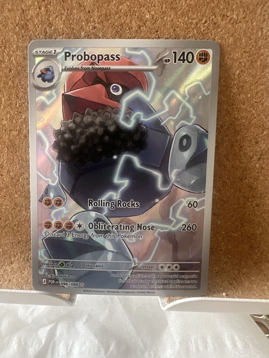 Karten: Pokémon Card - Probopass 096/088 – Gebraucht aus Goldach von Lenny0220