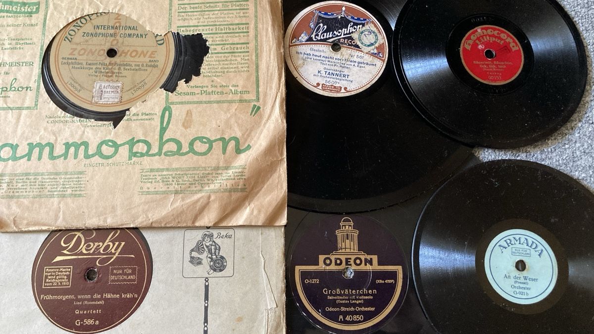 Vinyles: Schellack Grammophon Platten Konvolut – D'occasion à Chevenez par Electro-Rick 1