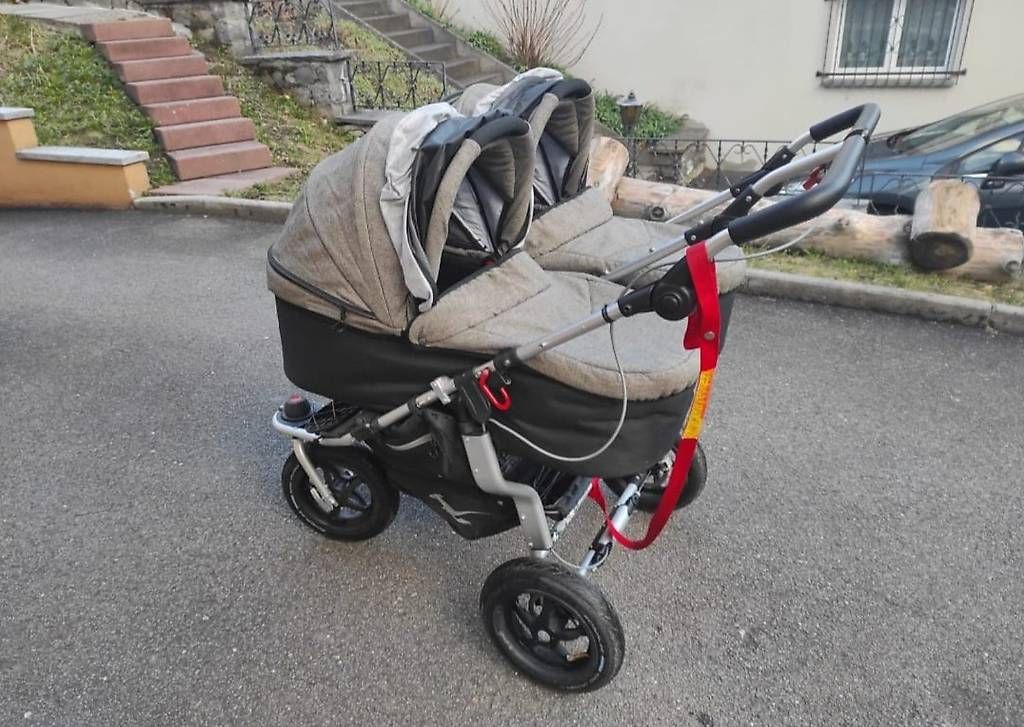 Carrozzine: TFK Zwillings-/Geschwisterwagen – Usato da Silenen venduto da yvonne.welti