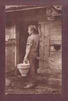 Jeune PÂTRE au chalet - 1914 Feldpost