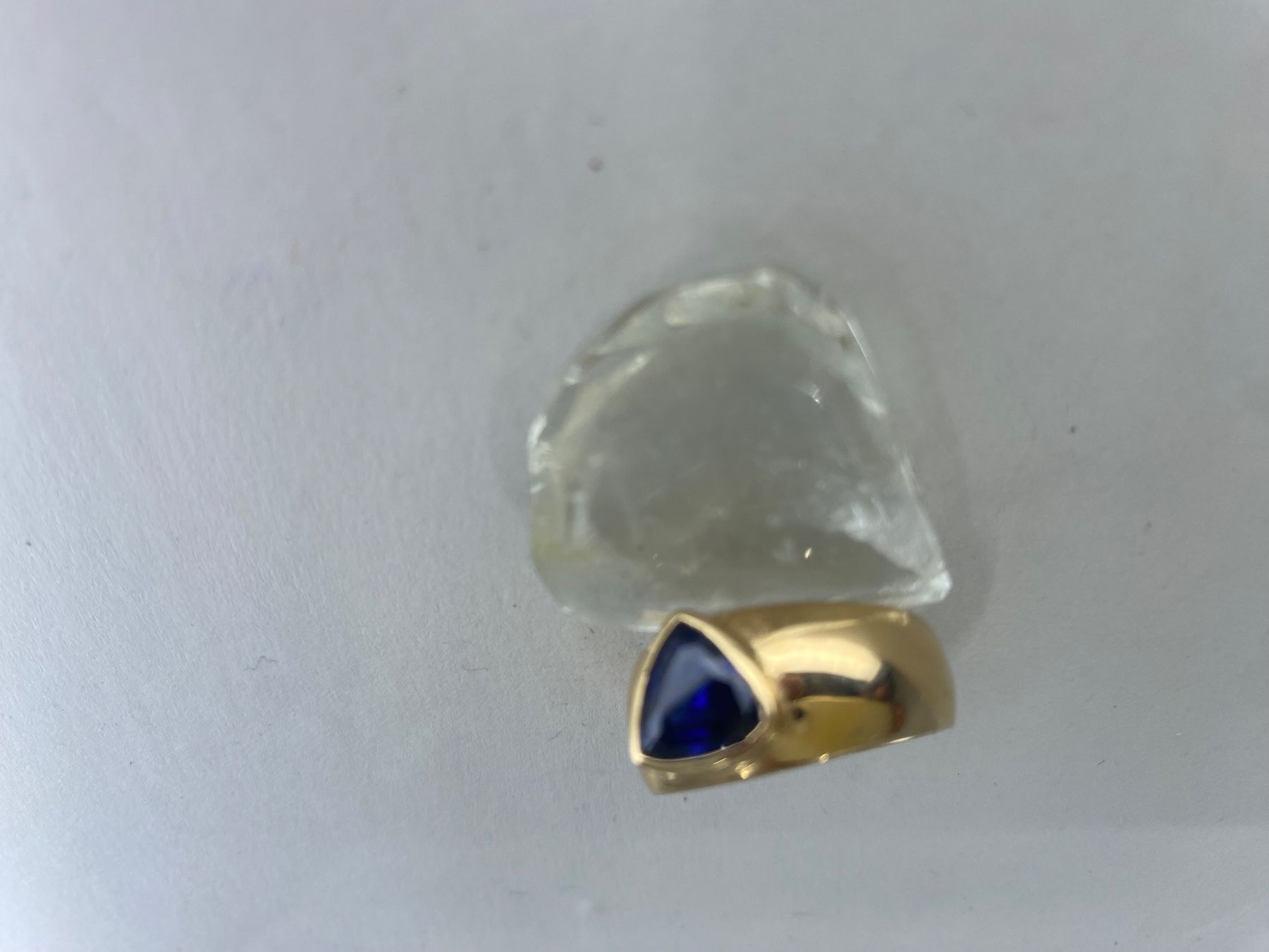 Ringe: Saphirring – Neu (gemäss Beschreibung) aus Schangnau von Ananta