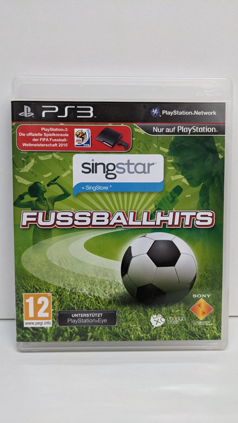 Giochi: Singstar Fussballhits - PlayStation 3 – Usato da Menziken venduto da mame18