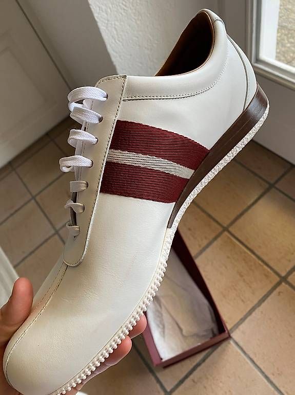 Scarpe da uomo: Bally Herren Sneaker weiss, 46 – Usato da Orselina venduto da stefaniamenz 3