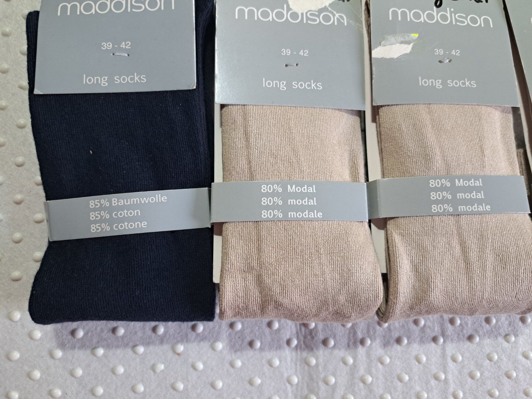 Socken: NEU! 10x Maddison Long Socks Bundle Grösse 39-42 – Neu und originalverpackt aus Gysenstein von joshuas81 1