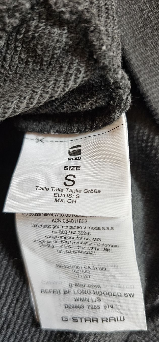 G-Star Maglioni & Felpe: G-Star RAW Damen Kapuzenpullover grau Grösse S  – Usato da Ferden venduto da jemyce 2