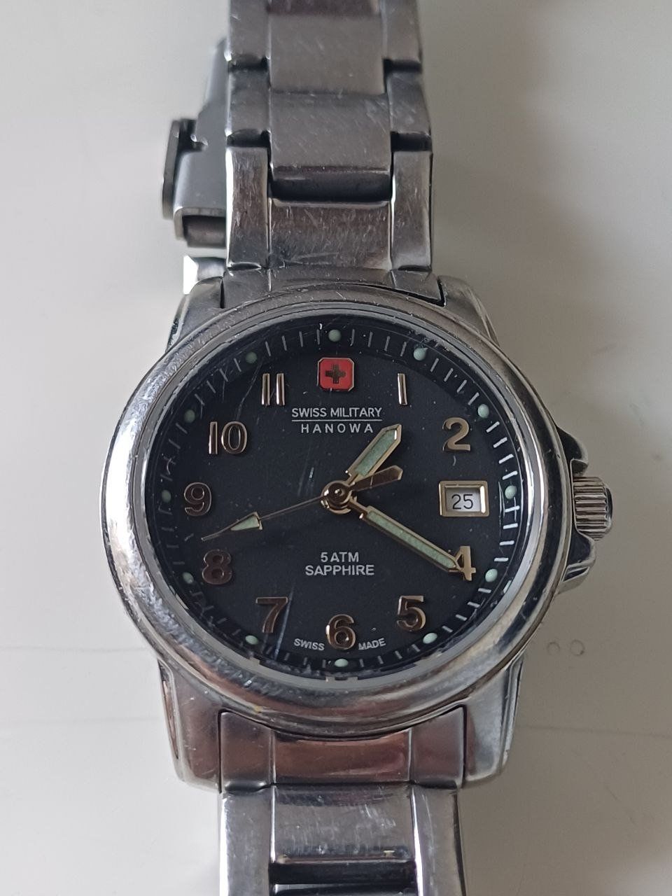 Hanowa Orologi: Schweizer Militär Hanowa Rekrut – Usato da Bern venduto da Yunkom