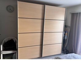 Schwebetürenschrank Holzoptik gebraucht