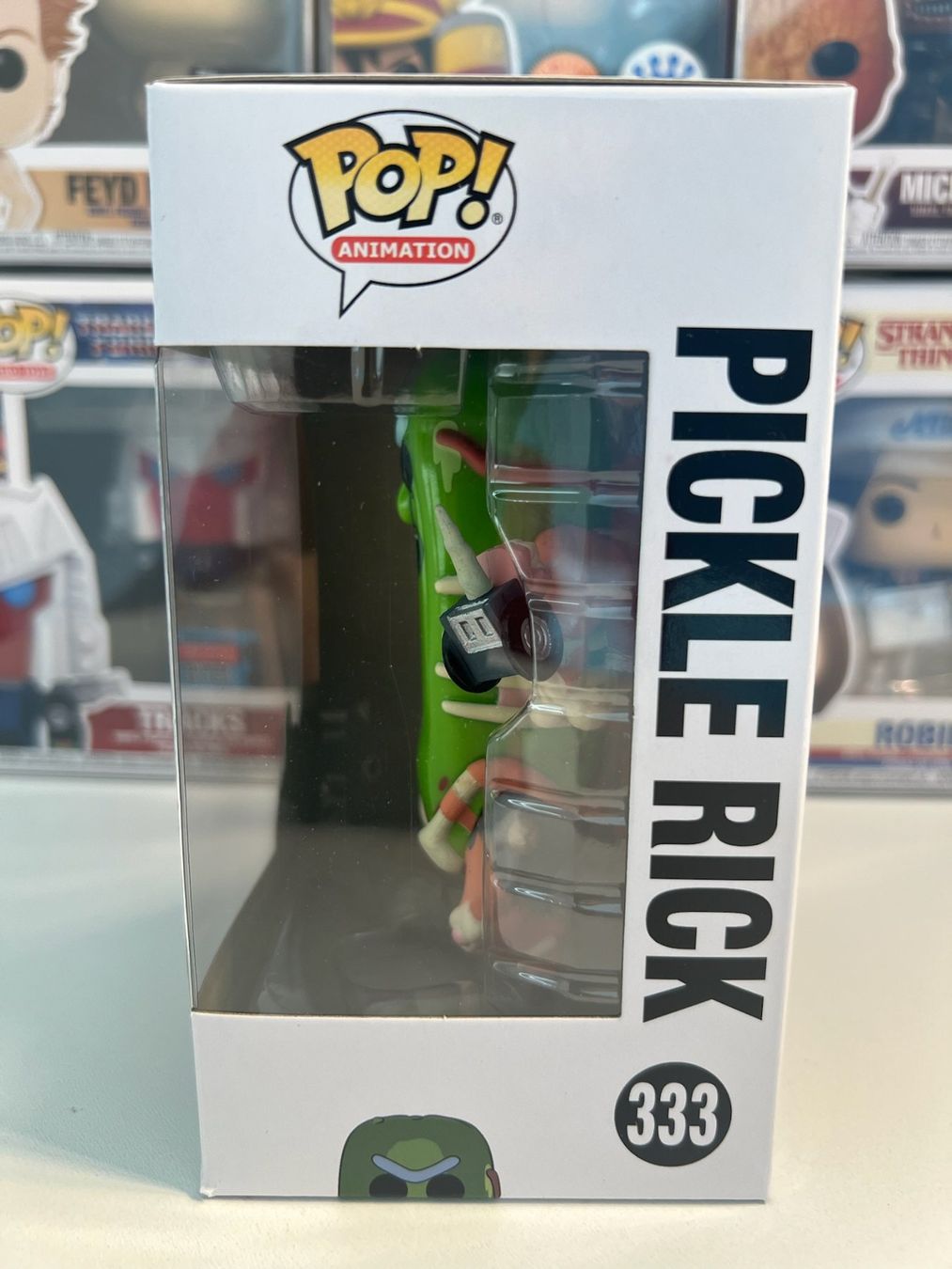 Funko Statuette: Funko POP! Animation Rick & Morty Pickle Rick – Nuovo e nell'imballaggio originale da Le Mouret venduto da perfectbijou 3