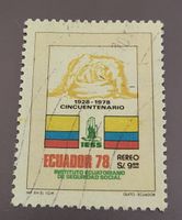 Ecuador 1978 Flugpost briefmarke