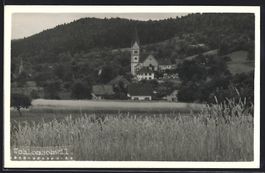 Foto-AK Wohlenschwil, Blick zur Kirche v