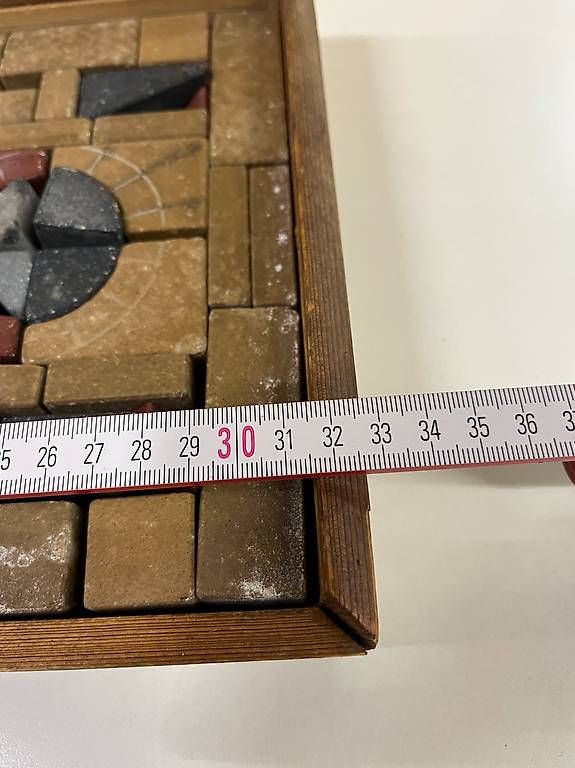 Kit di costruzioni: Antiker Steinbaukasten Anker-Blocks um 1900 – Usato da Bern venduto da daskannweg 3