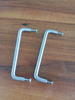 IKEA ATTEST Griffe 128mm Edelstahl 2 Stk. neu