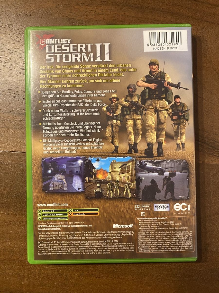 Microsoft Giochi: Conflict Desert Storm 2 für Xbox – Usato da Thunstetten venduto da Virus_33 2