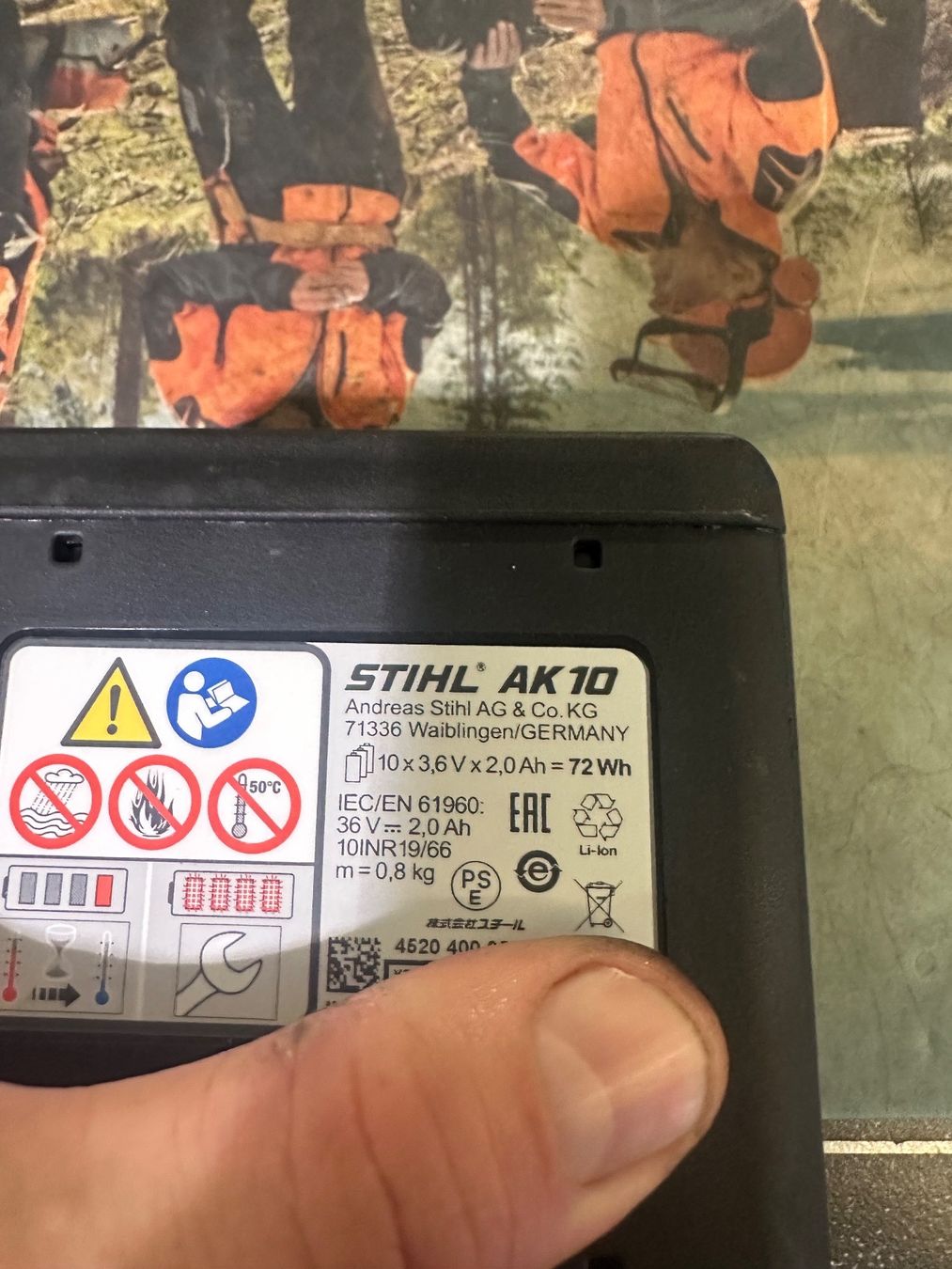 Akkus & Batterien: Stihl Akku AK 10 NEU – Neu (gemäss Beschreibung) aus Malters von BachBrun 2