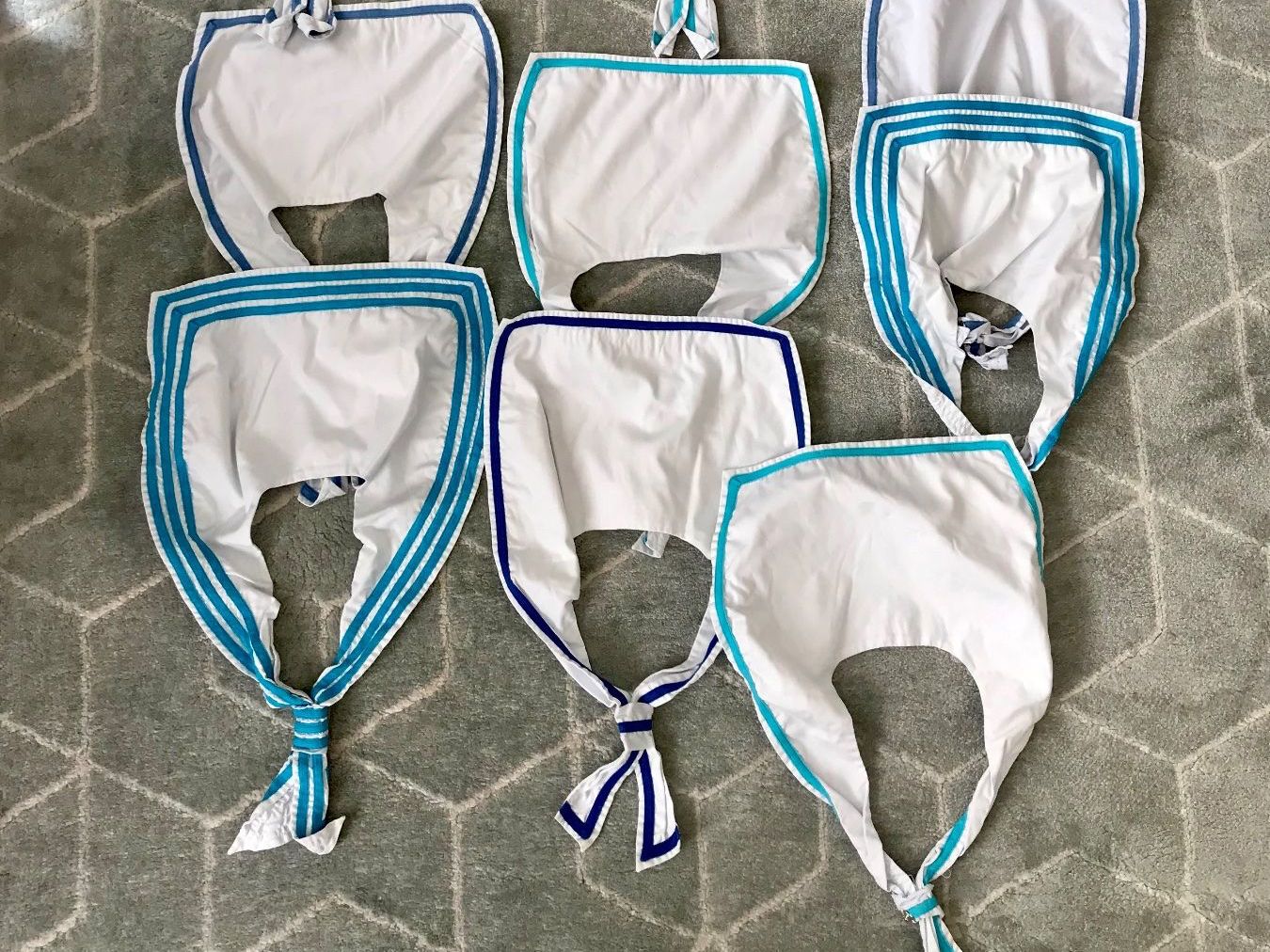 Foulards, Tücher & Schals: 6 Matrosen Kragen – Gebraucht aus Basel von nostanz