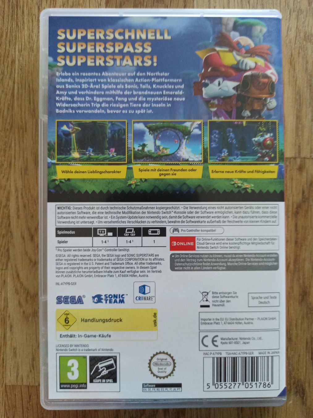 Giochi: Sonic Superstars - Nintendo Switch / NSW - TOP – Usato da Oberweningen venduto da mar_87mx 1