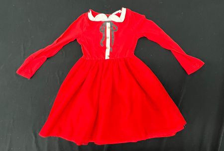 Mädchenkleidchen Rot