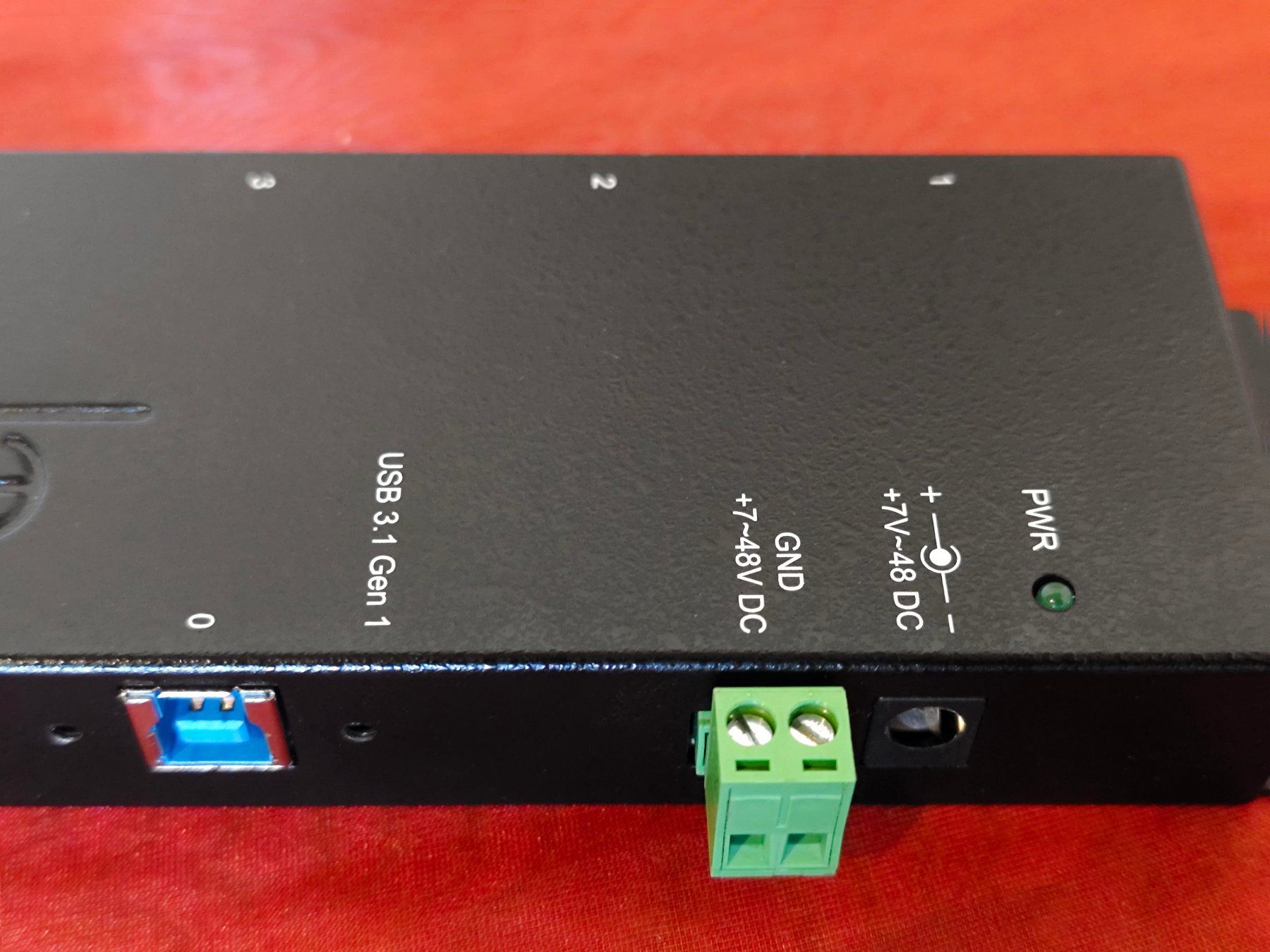 Hub & Switch: ExSys 4-Port Powered USB 3.0 Hub EX-1183HMVS Vers. 2 – Usato da Künten venduto da zarroun 3