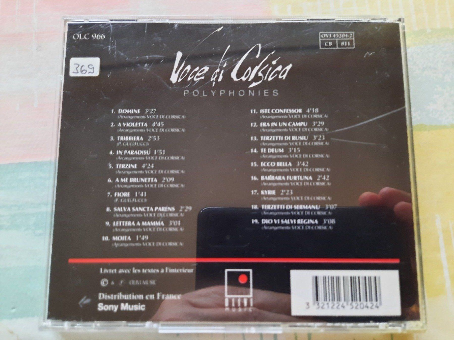 CD: CD Voce Di Corsica - Polyphonies – Usato da Pully venduto da bro_n52j 1