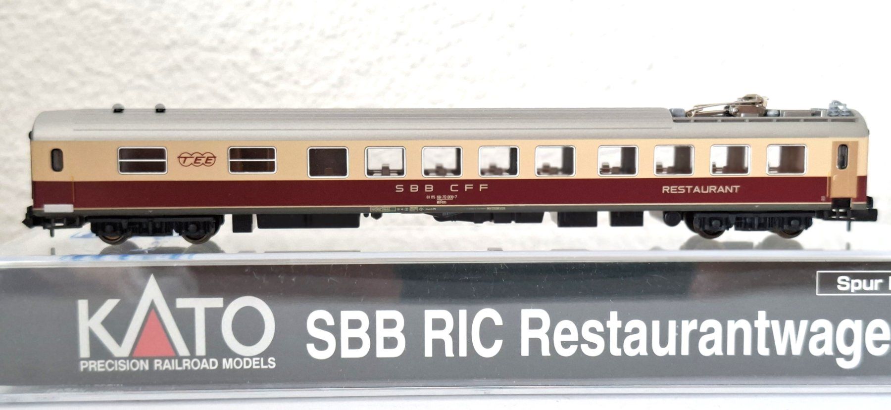 Kato Modellini di ferrovie: Kato SBB WRm  Restaurant  " TEE " K23302 – Nuovo (secondo la descrizione) da Biberist venduto da Ntrains 3