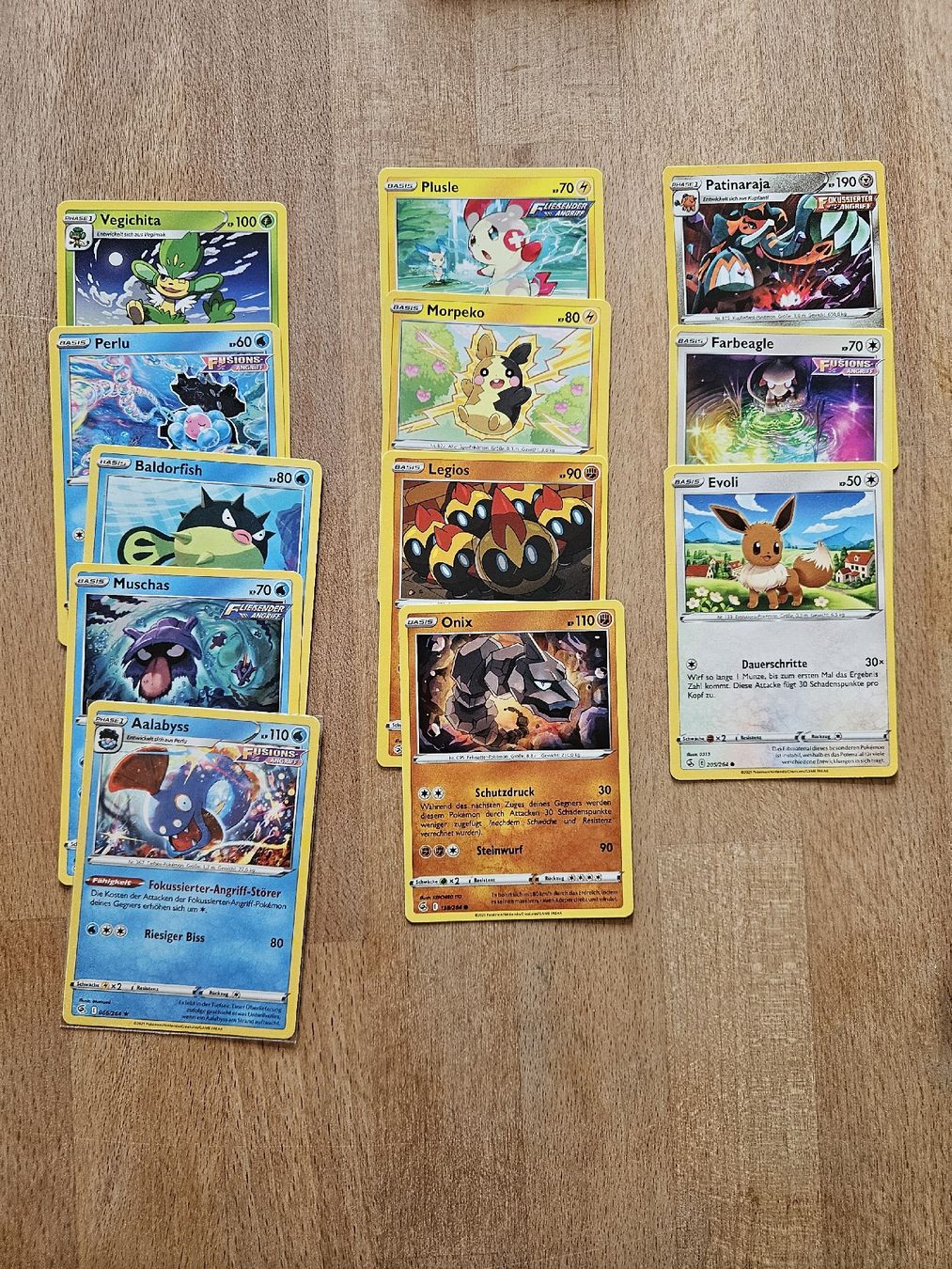 Pokémon Carte collezionabili: Pokemon Fusion Strike div. Karten Deutsch – Usato da Sissach venduto da Nolle7