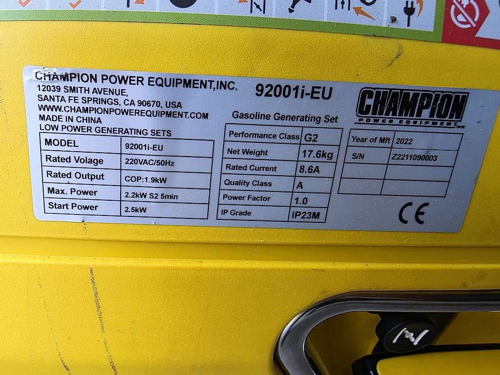 Stromgeneratoren: Groupes électrogènes / Génératrices  – Gebraucht aus Genève von ste_r5hd 2