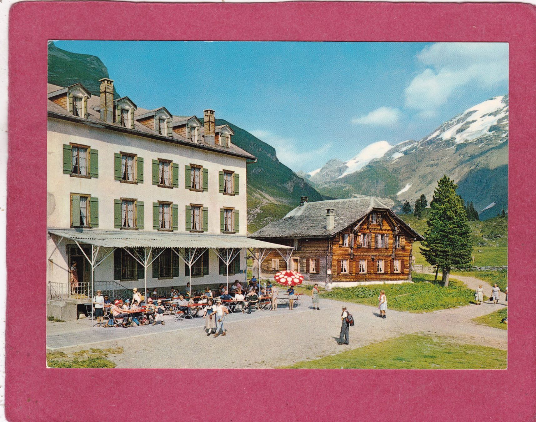 Cartoline postali: Kurhaus Engstlenalp Titlis – Usato da Herisau venduto da Lisegrat2008