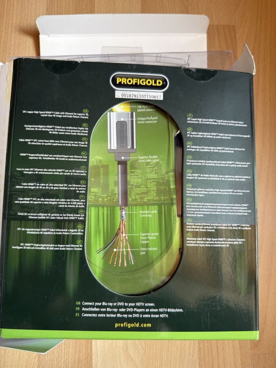Profigold Cavi: Profigold Vision HDMI Kabel PROV1210 10m – Nuovo (secondo la descrizione) da Hauptwil venduto da Tifosi92 1