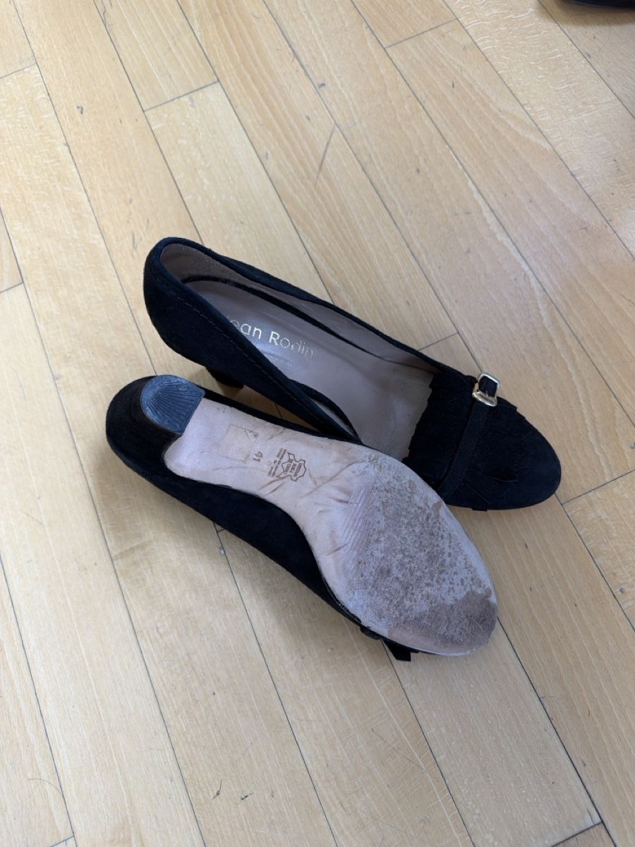 Damenschuhe: Elegant Black Suede - Size 41 - Perfect for Fall! – Gebraucht aus Genève von ama_2wfv 4