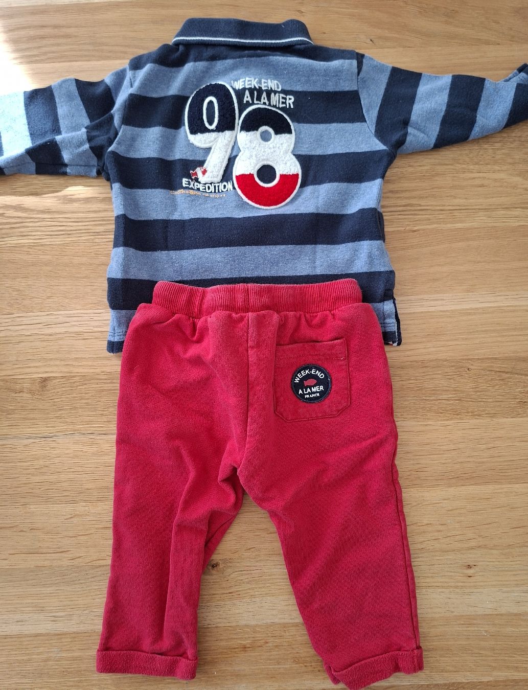 Maglioni & Felpe: Ensemble bébé Week-end à la mer, taille 74, parfait état – Usato da Plan-les-Ouates venduto da Laly_92 1