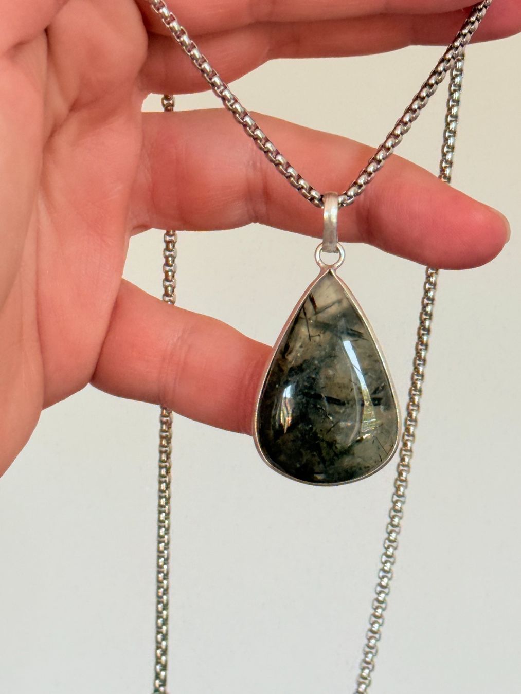 Colliers: Collier avec Labradorite – Neuf avec emballage d'origine à Genève par AWWA 7