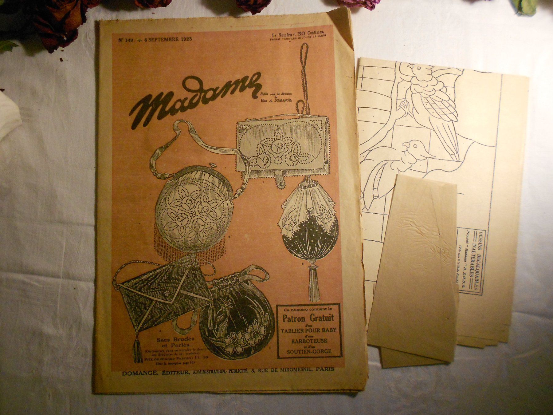 Riviste & Magazine: Journal sur la Mode 1923 – Usato da Genève venduto da edelweiss1900 1