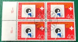 4 er Block Nr. 623 mit ETStempel Bern