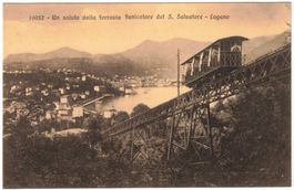 Lugano mit Standseilbahn Monte San Salvatore