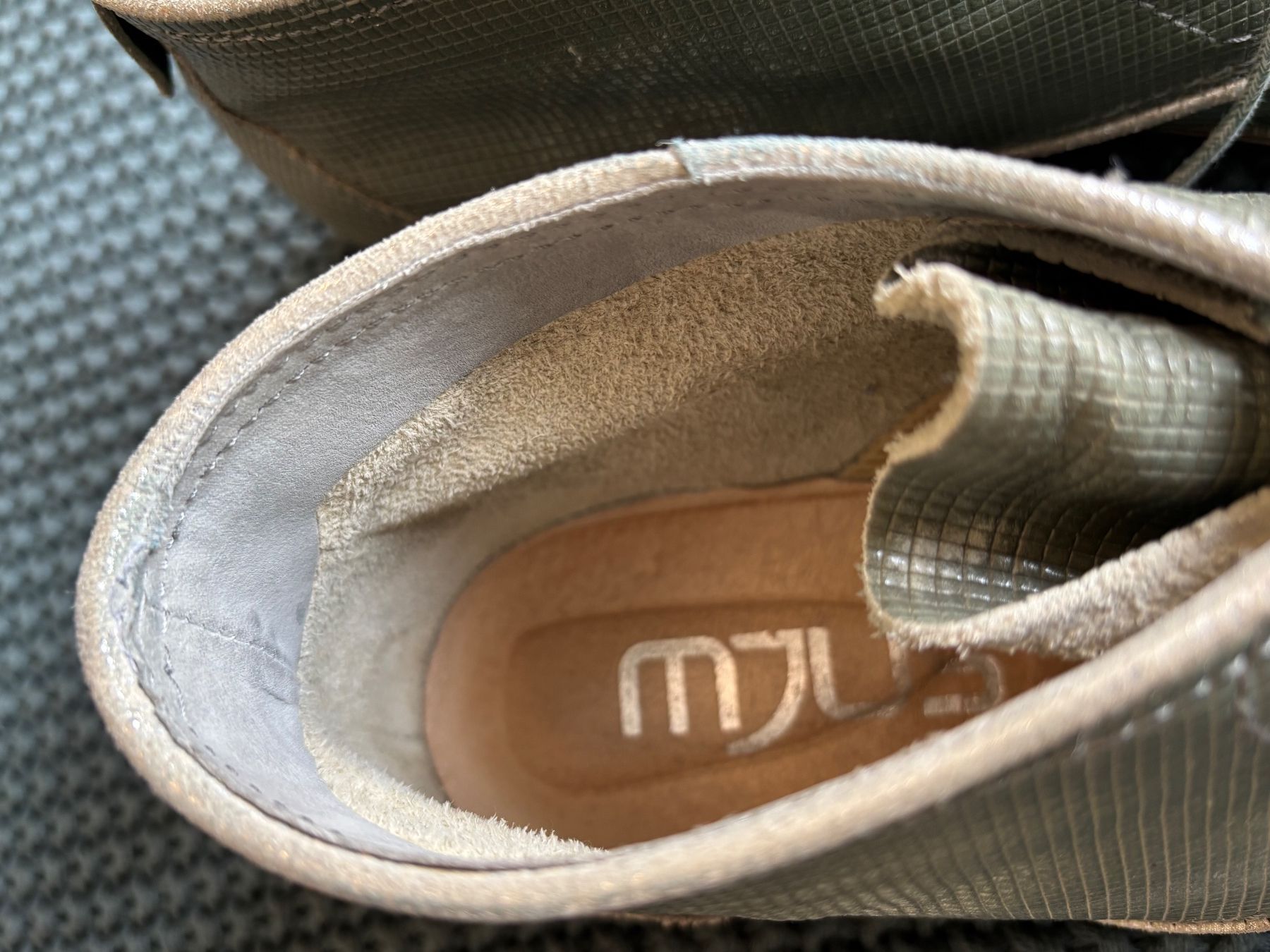 Mjus Scarpe da donna: Mjus Schnürschuhe blau, Echtleder, Grösse 39 – Usato da Zürich venduto da Mohndprinzessin 2