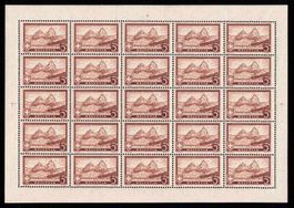 1931, Mythen Nr. 177 im Bogen **, Kat. 6'250.-