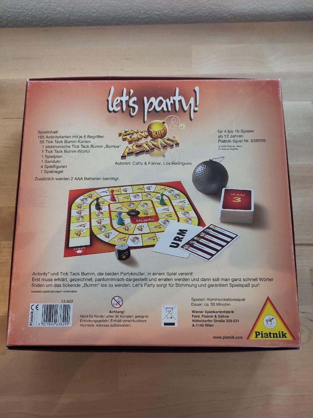 Giochi: Let's Party! Tick Tack Bumm Activity – Usato da Effretikon venduto da pemko 1
