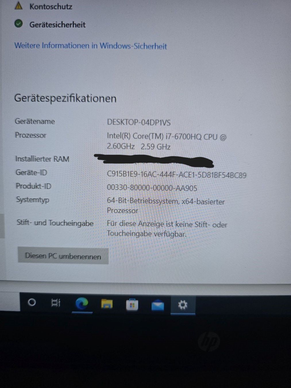 Hewlett Packard Notebook: HP ZBook 15G3 Notebook – Usato da Horw venduto da Arta20000 1