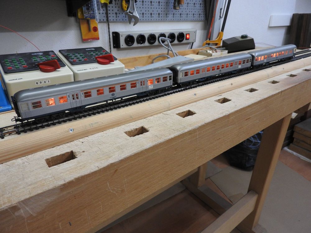 Märklin 4158/4159/4160, DB Personenwagen Silberling, 3-teili | Kaufen ...