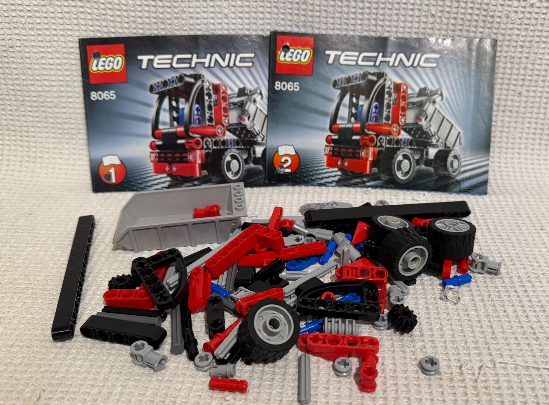 Technics Kit di costruzioni: Lego Technic 8065 Mini Kipplaser - LKW – Usato da Wettingen venduto da Santa_claus