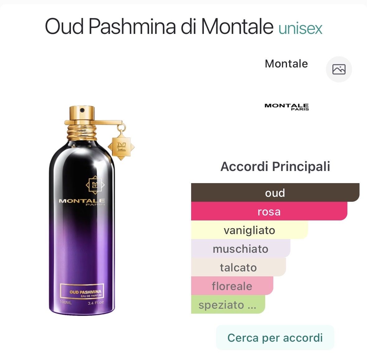 Montale Profumi & Eau de Toilette: Montale parfum – Nuovo (secondo la descrizione) da Corteglia venduto da Doubleu-09 3
