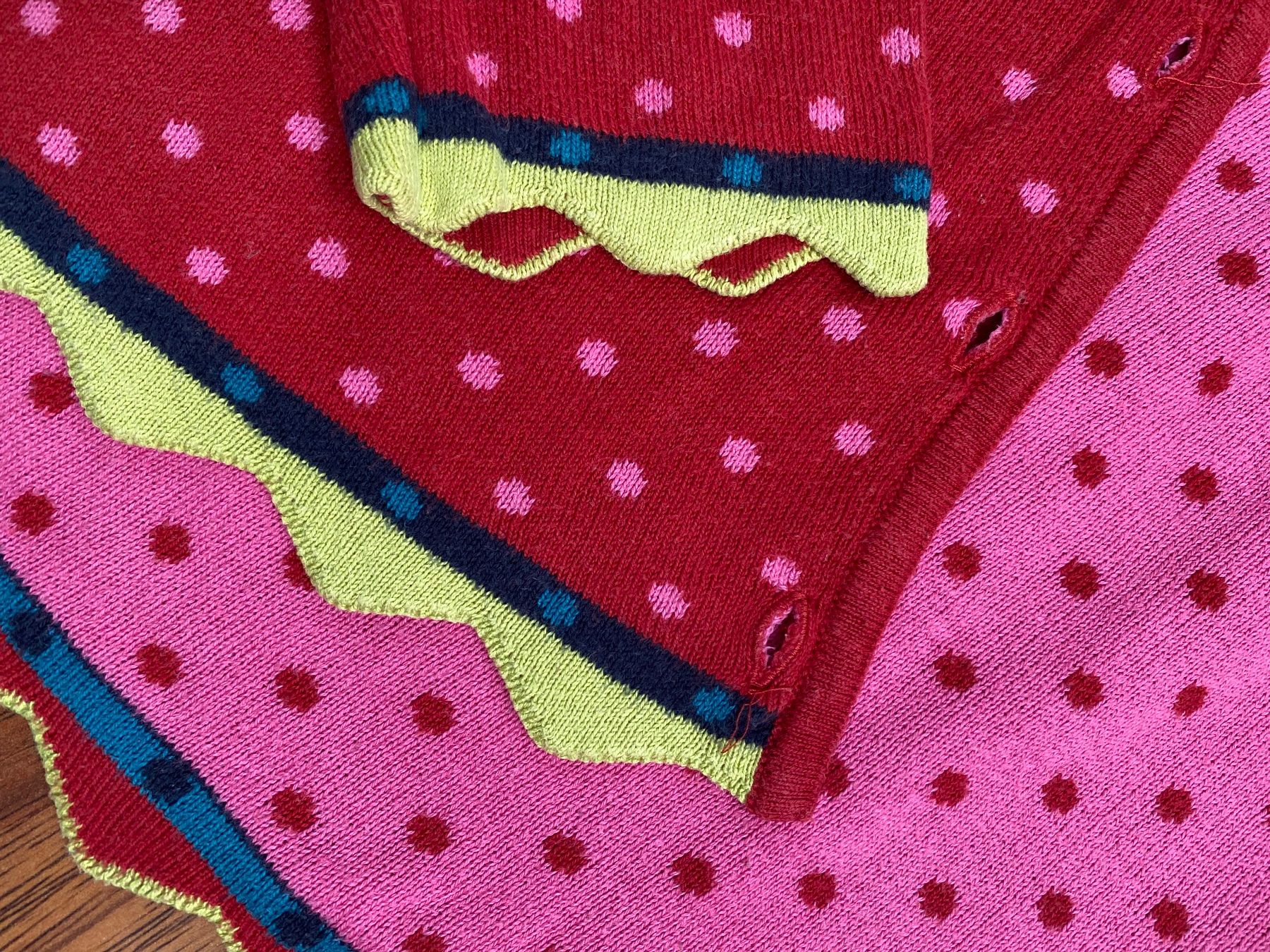 Deerberg Giacche: Fröhliche Deerberg Strickjacke Gr. S – Usato da Stadel b. Niederglatt venduto da sandart 8