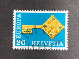 Schweiz 1968 Europa CEPT 1.Tag-Vollstempel BERN