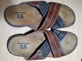Sandale Tom Ramsey Leder braun Grösse 43 gebraucht