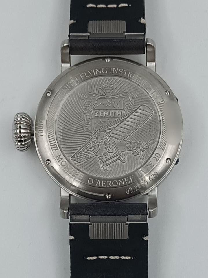 Zenith Orologi: ZENITH "PILOT TYPE 20 BLUEPRINT", LIMITED EDITION 250 – Nuovo (secondo la descrizione) da Luzern venduto da EdiGem 8